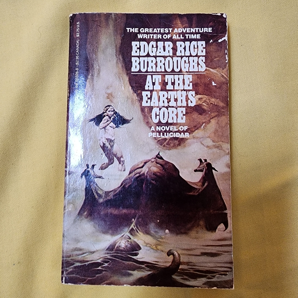 "At the Earth's Core" by Edgar Rice Burroughs Paperback